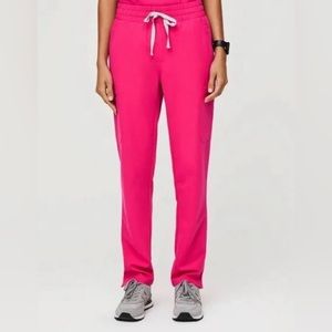 Shocking Pink figs technical pants size small petite